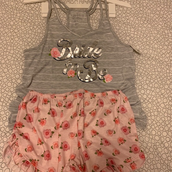 💍 👰”BRIDE TO BE” PIJAMA set - Picture 2 of 2